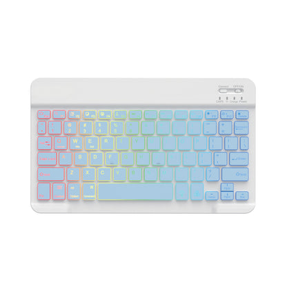 Rgb Hintergrundbeleuchtete Bluetooth-Tastatur Brehn