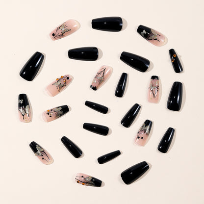 Elegante Schmetterlings-Themen 3D Nagelkunst Extensions Brehn