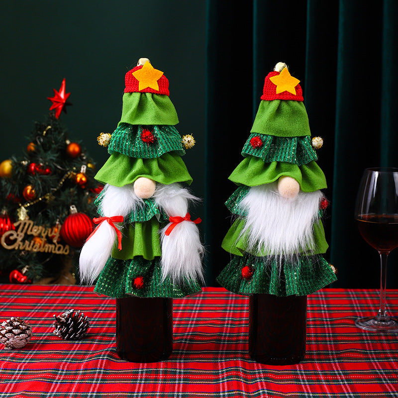 Kreative Flaschenwärmer im Weihnachtsbaum-Design Brehn