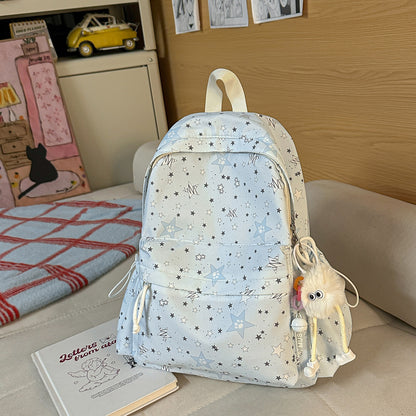 Trendiger Sternmuster-Rucksack Brehn