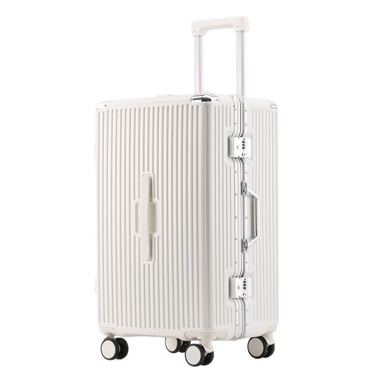 Unisex Stylischer Hochleistungs-Ripp-Hartschalenkoffer Brehn