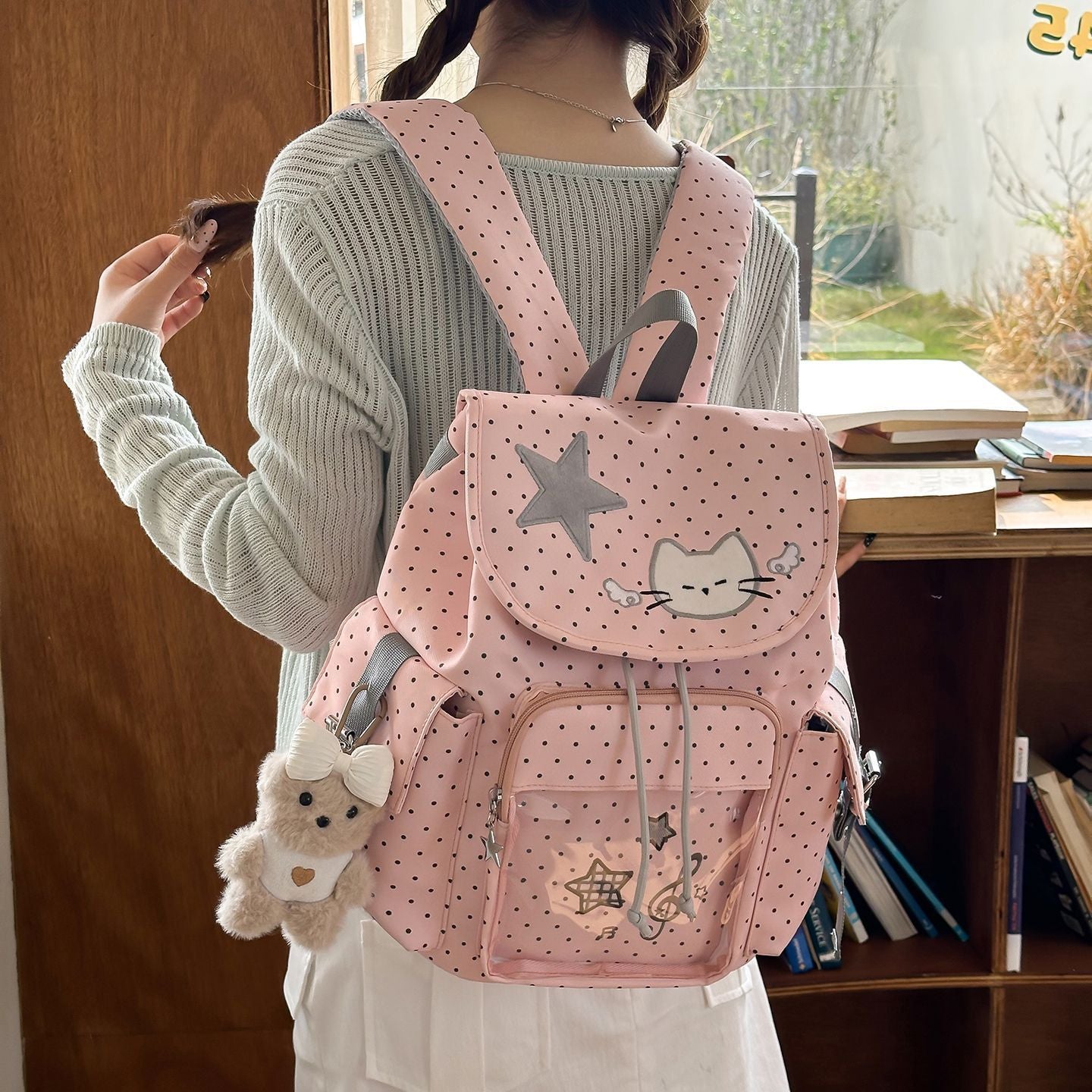 Süßer Tiermotiv Rucksack Brehn