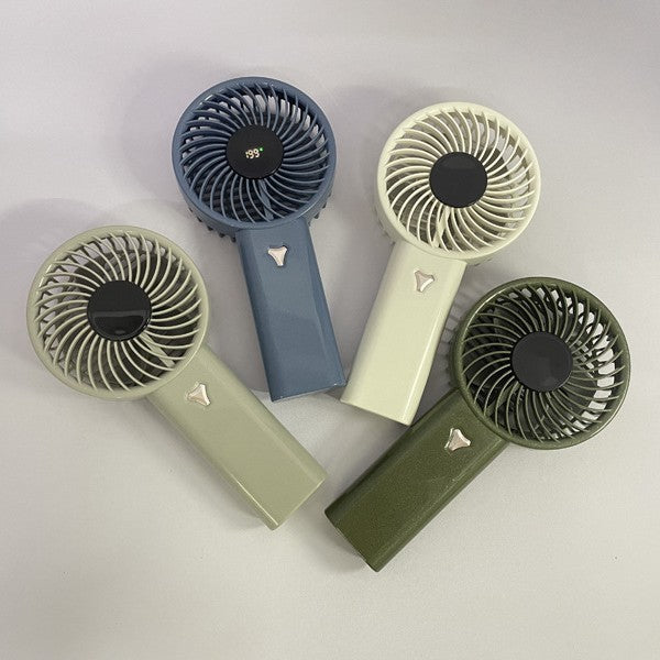 Unisex Tragbarer USB-Handventilator mit ergonomischem Griff Brehn