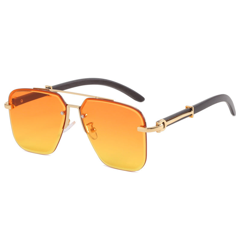 Damen Stilvolle Sonnenbrille im eleganten Metallrahmen Brehn