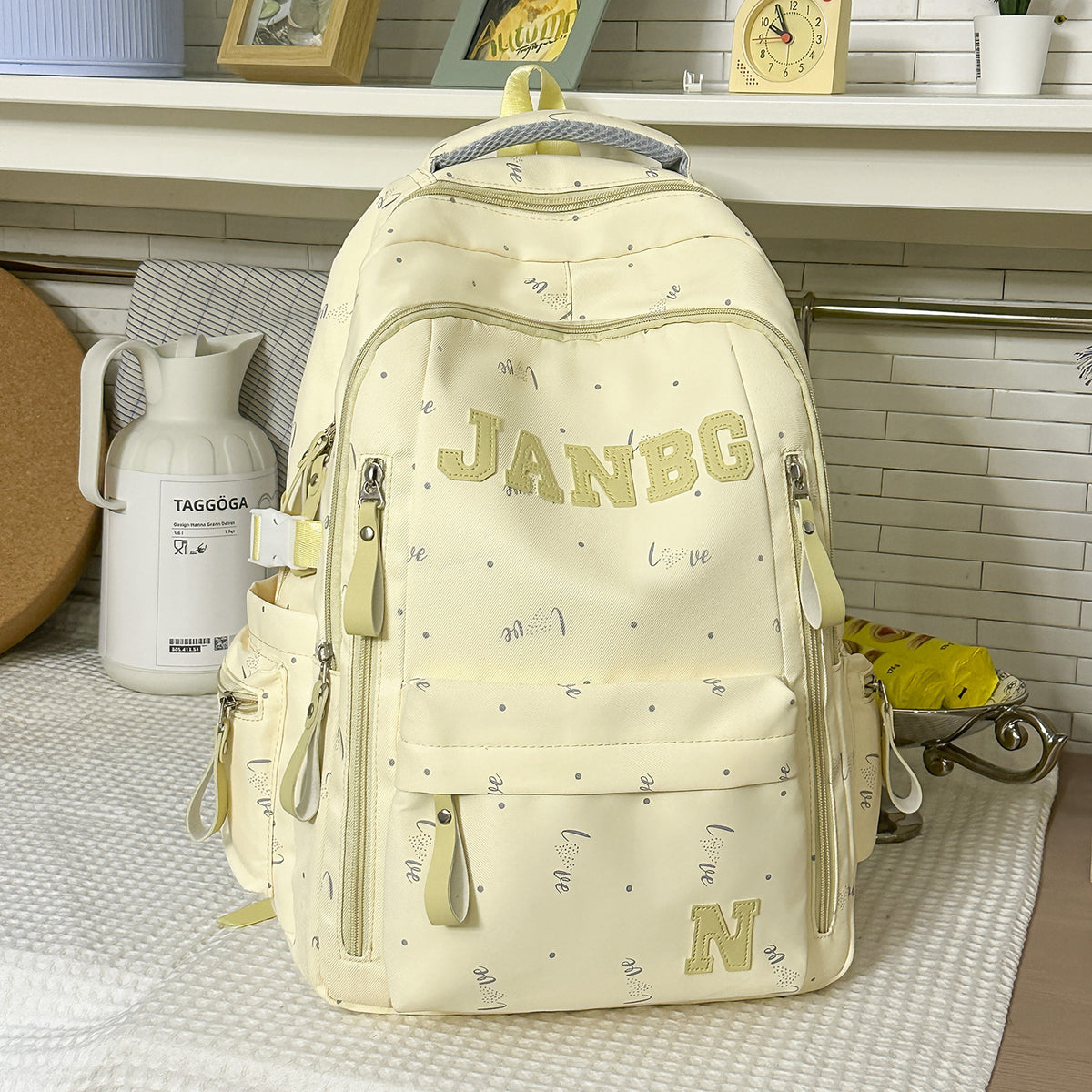 Stylische Undurchsichtige Stoff Rucksack Brehn