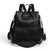 Premium Leder Mehrfachfach Rucksack