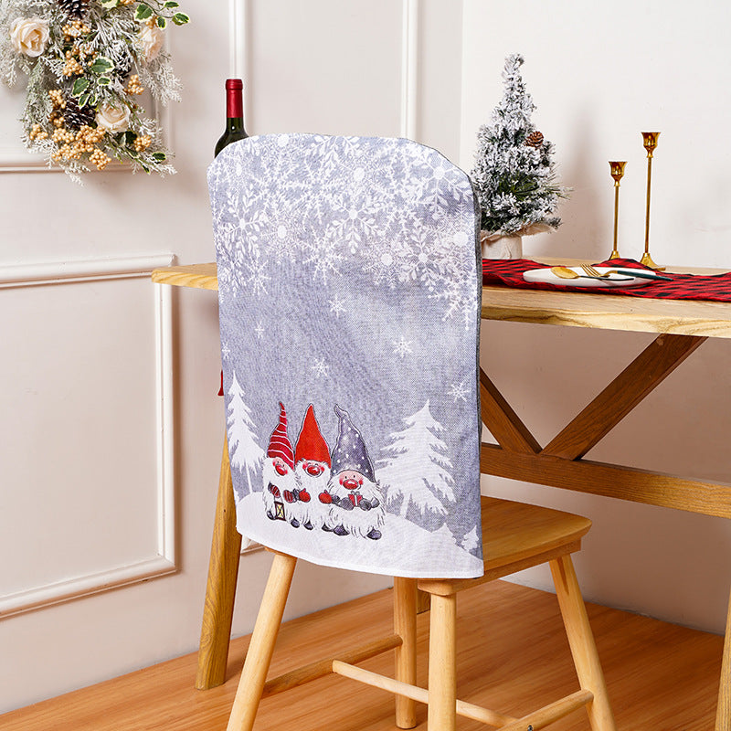 Festliche Stuhlüberzüge mit Weihnachtsmotiven Brehn