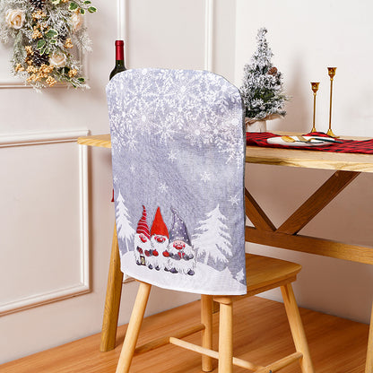 Festliche Stuhlüberzüge mit Weihnachtsmotiven Brehn