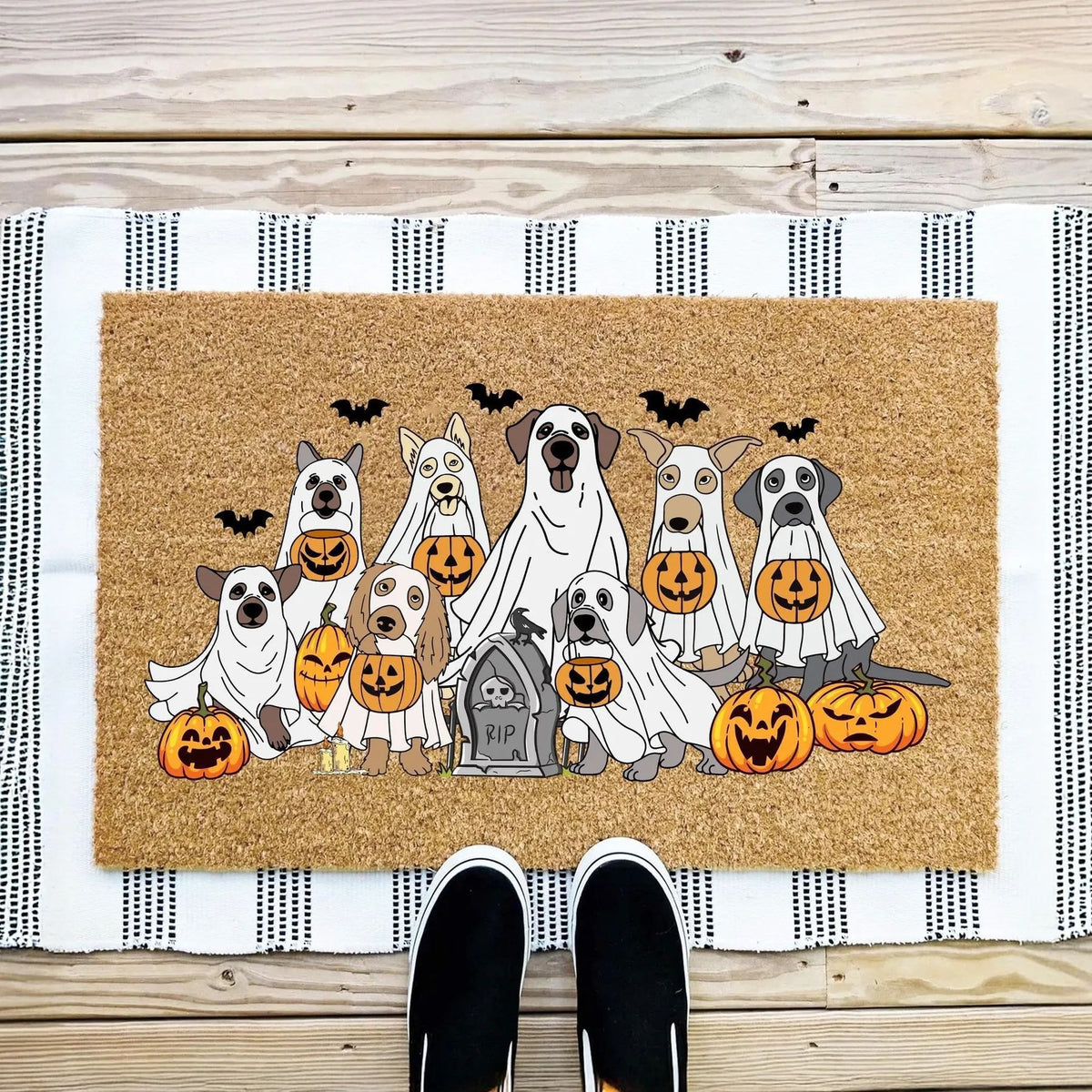 Halloween-Themen Willkommensmatte Brehn