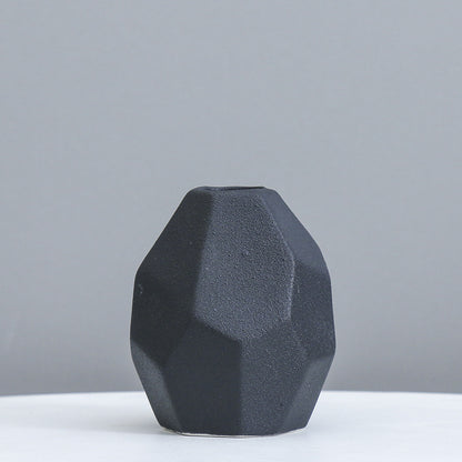 Geometrische dekorative Keramikvase Brehn