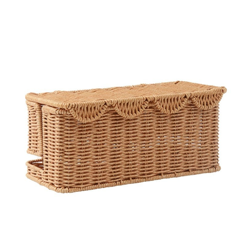 Aufbewahrungskiste Aus Geflochtenem Rattan Brehn