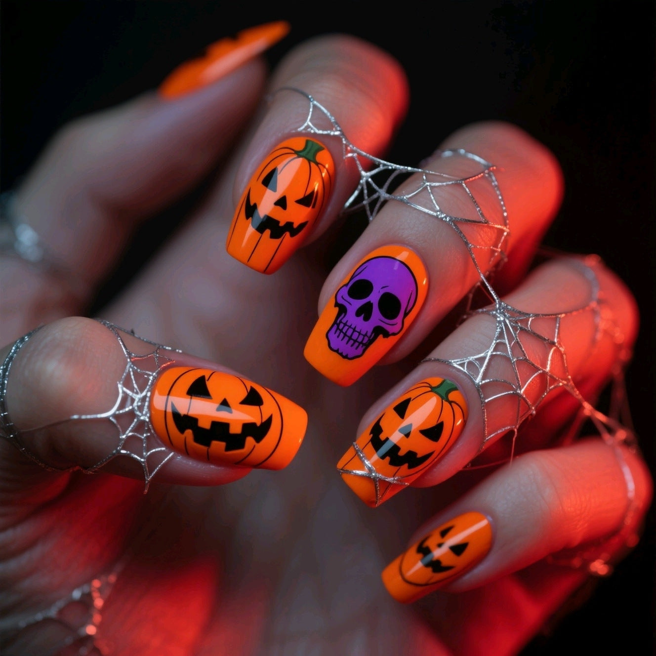 Kreative Halloween Kunstnägel Brehn 1787298759