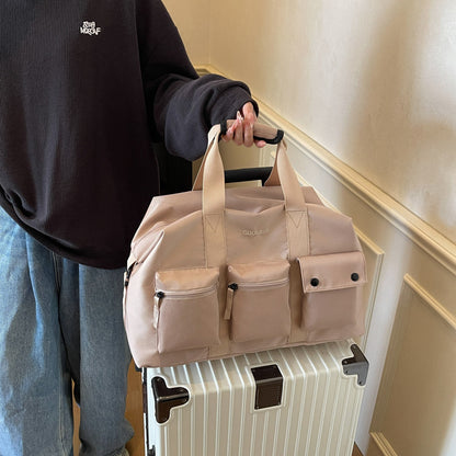 Geräumige Mehrkompartiment-Gym-Duffel-Tasche Brehn