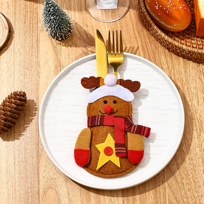 Lustige Schneemann Besteckhalterung Brehn