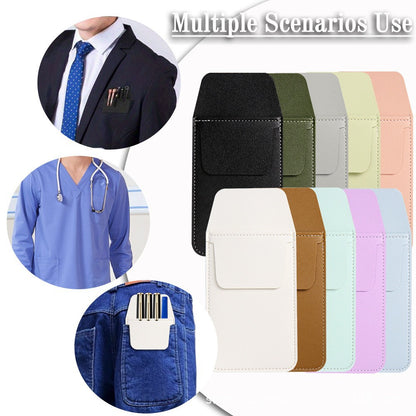 Eleganter Leder Stift Halter Fall