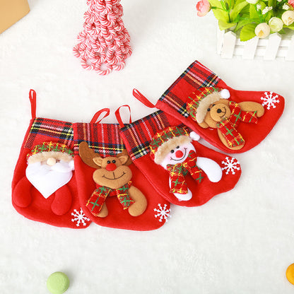 Niedlicher Weihnachtsstrumpf mit Rentier-Motiv Brehn