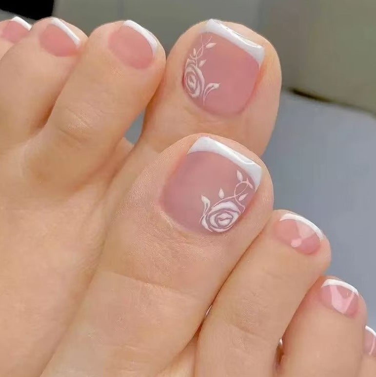 Florales Nageldesign Verbesserungen Brehn