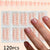 French Tip Press-On Nail Art Set Brehn