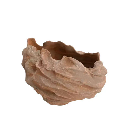 Organisch geformter dekorativer Blumentopf