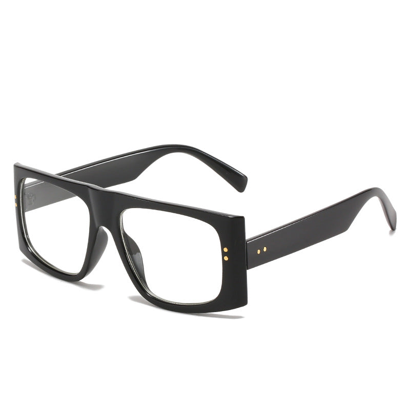 Damen oversized Sonnenbrille mit stylishem, schmalem Rahmen Brehn