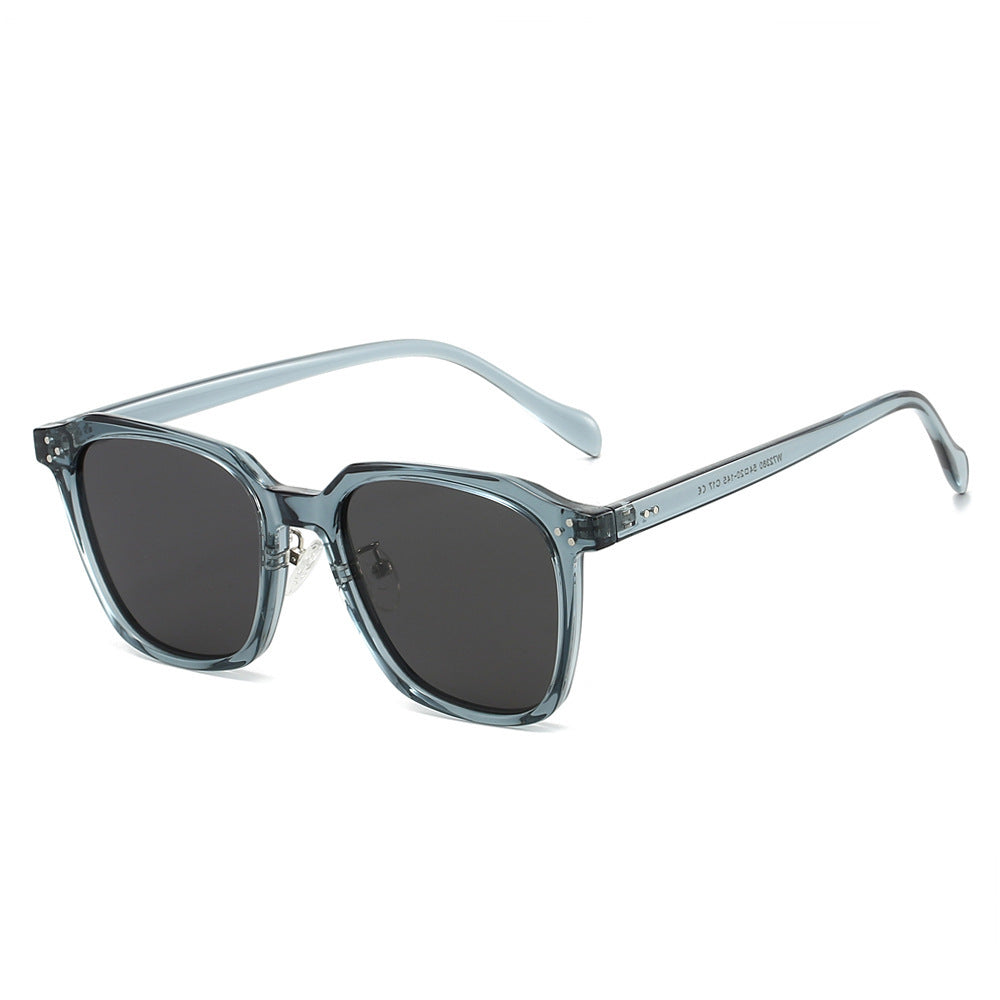 Damen quadratische Sonnenbrille mit modernem Materialmix Brehn