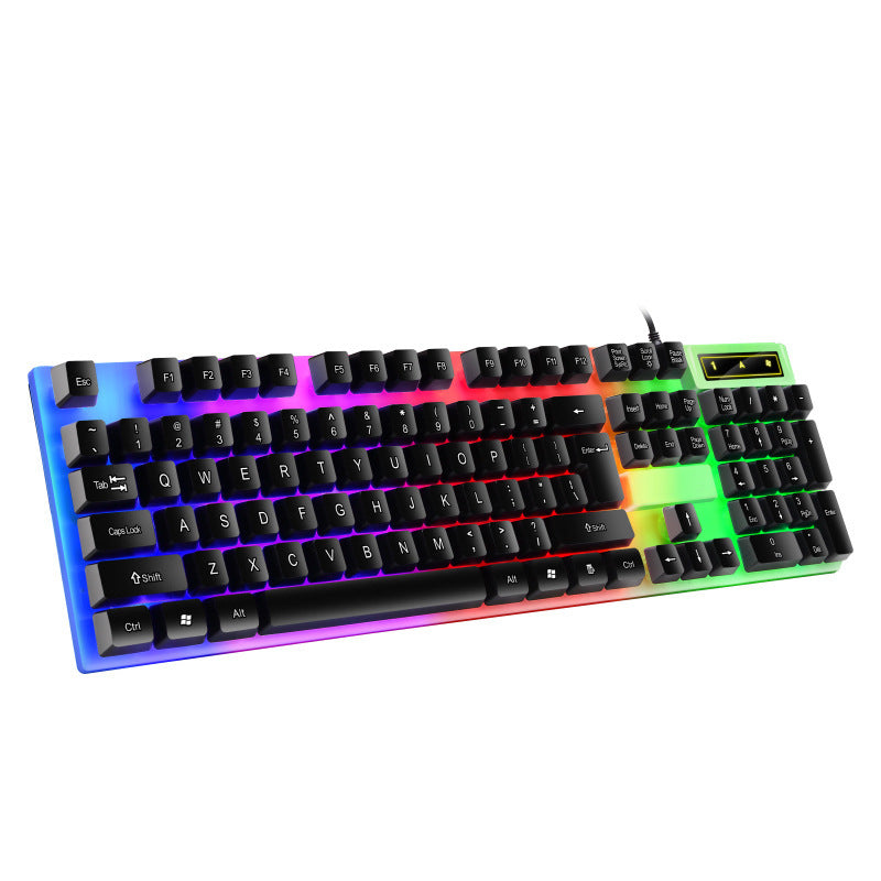 RGB Hintergrundbeleuchtete Mechanische Tastatur mit Multimedia-Steuerung Brehn