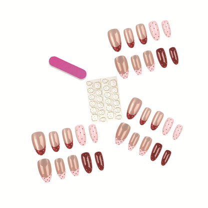 Press-On Nagelspitzen Set