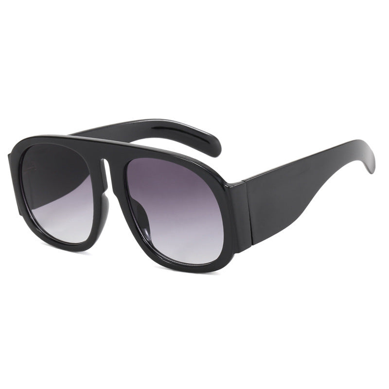 Damen trendige oversized Sonnenbrille mit modischem Farbverlauf Brehn