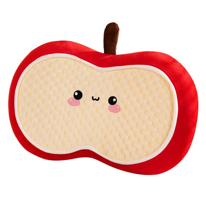 Plüsch Kissen im Apfel-Design Brehn
