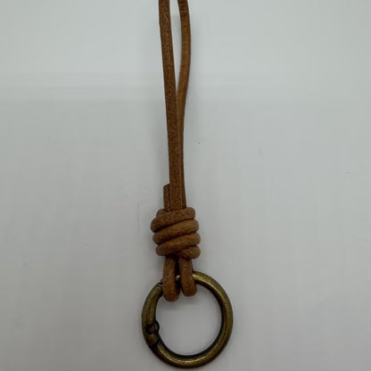 Handgemachter Leder-Schlüsselanhänger Brehn