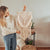 Elegante Makramee Wanddekoration im Boho-Stil