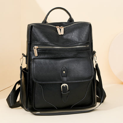 Vielseitiger Leder-Rucksack Brehn