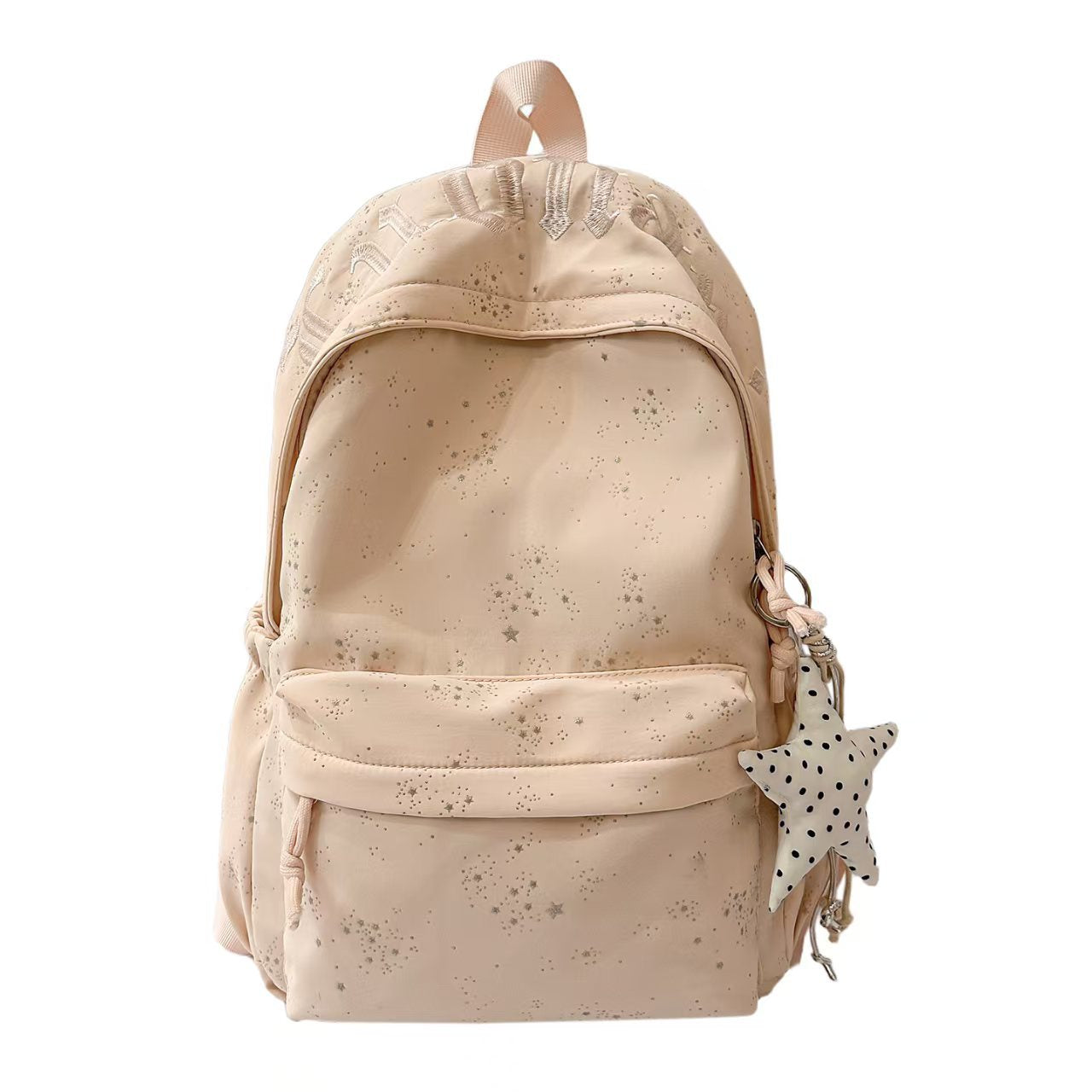 Stylischer strukturierter Stern Druck Rucksack Brehn
