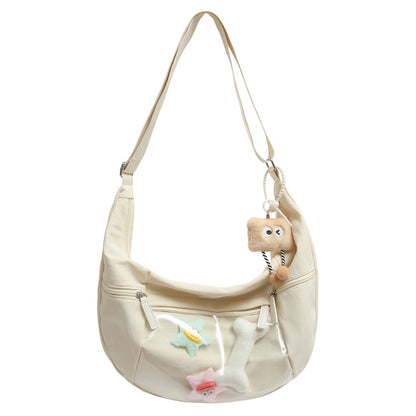 Verspielte lässige Schultertasche