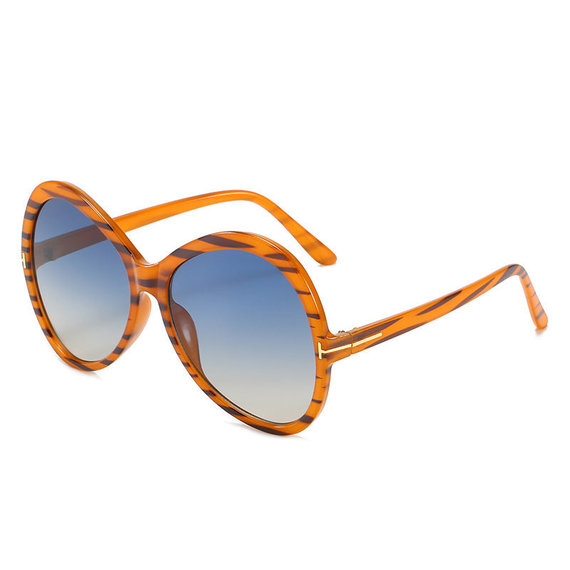 Modebewusste Übergroße Schmetterlingssonnenbrille Brehn
