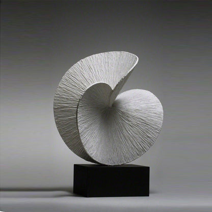 Abstract Spiral Dekorative Skulptur