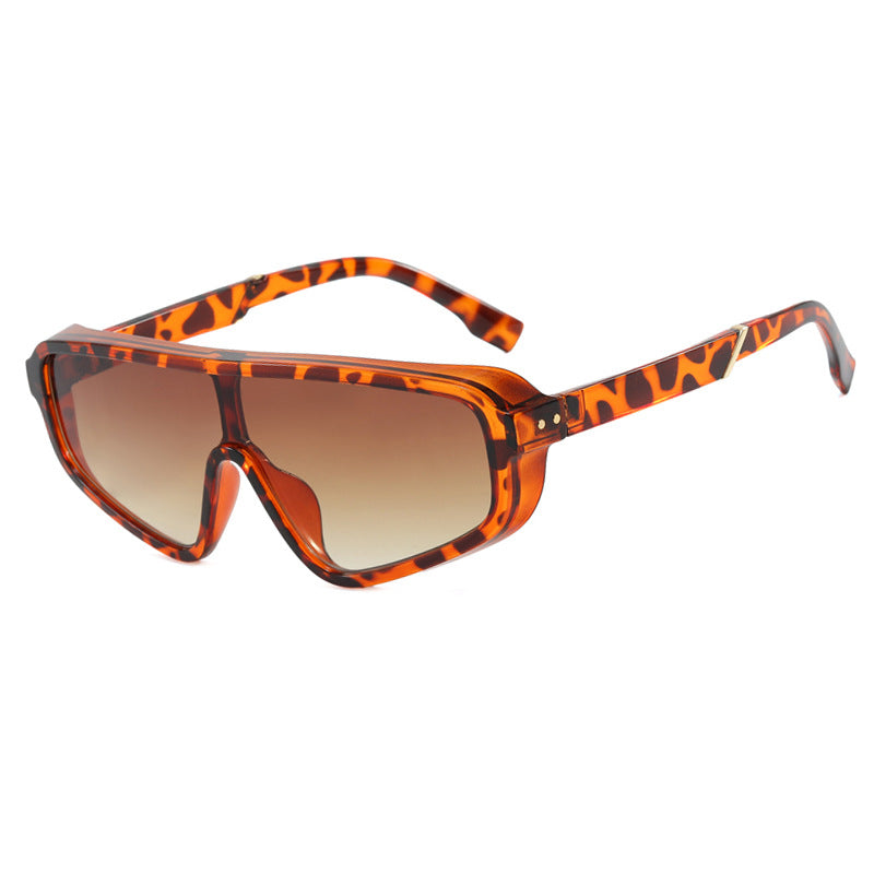 Damen Sportliche Sonnenbrille mit großem Sichtfeld und UV-Schutz Brehn