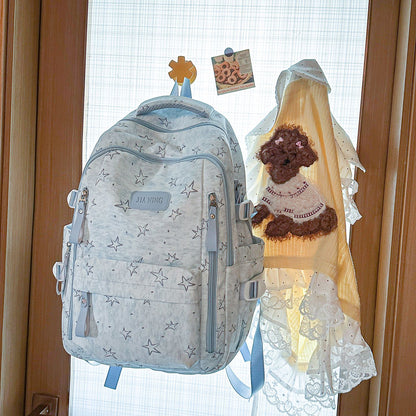 Stylischer Star-Emblazoned Alltagsrucksack Brehn