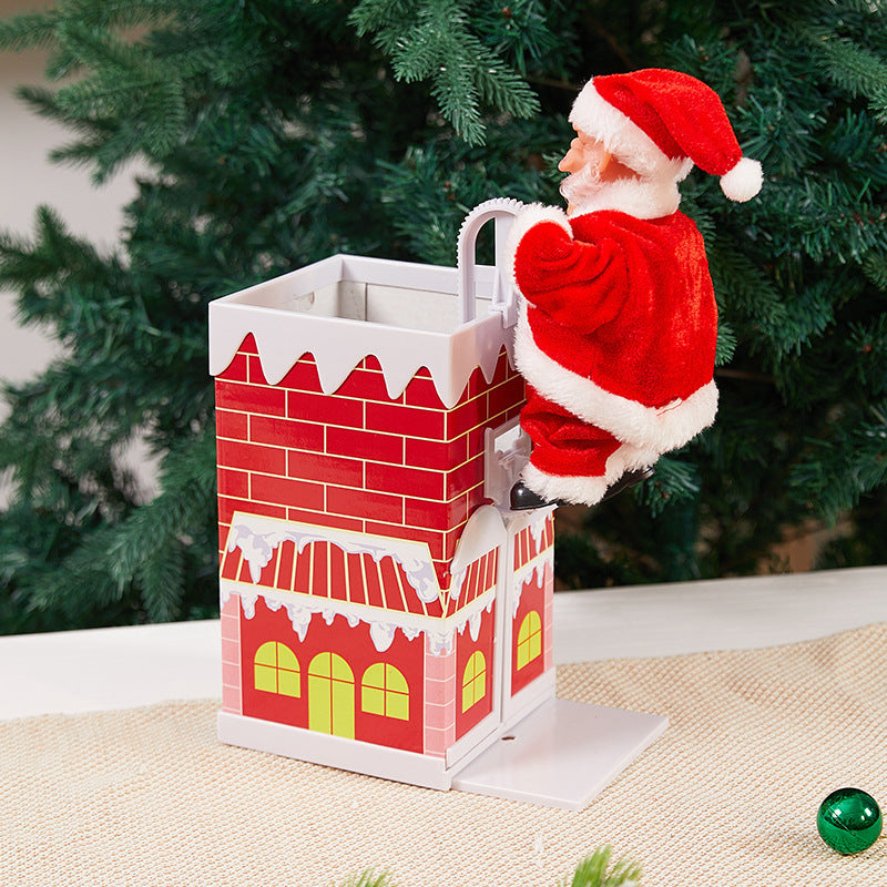 Weihnachtsmann-Kamin-Dekoration Brehn