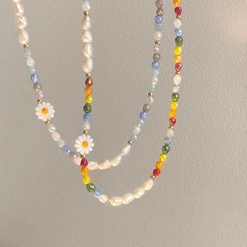 Elegante Perlenkette Brehn
