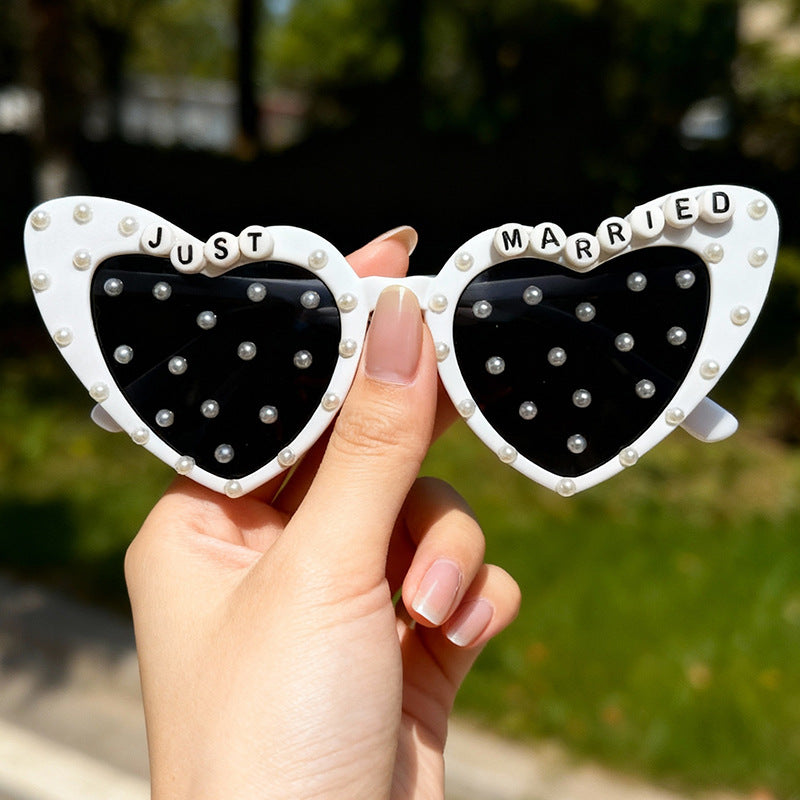 Neuheit Herzförmige Sonnenbrille Brehn