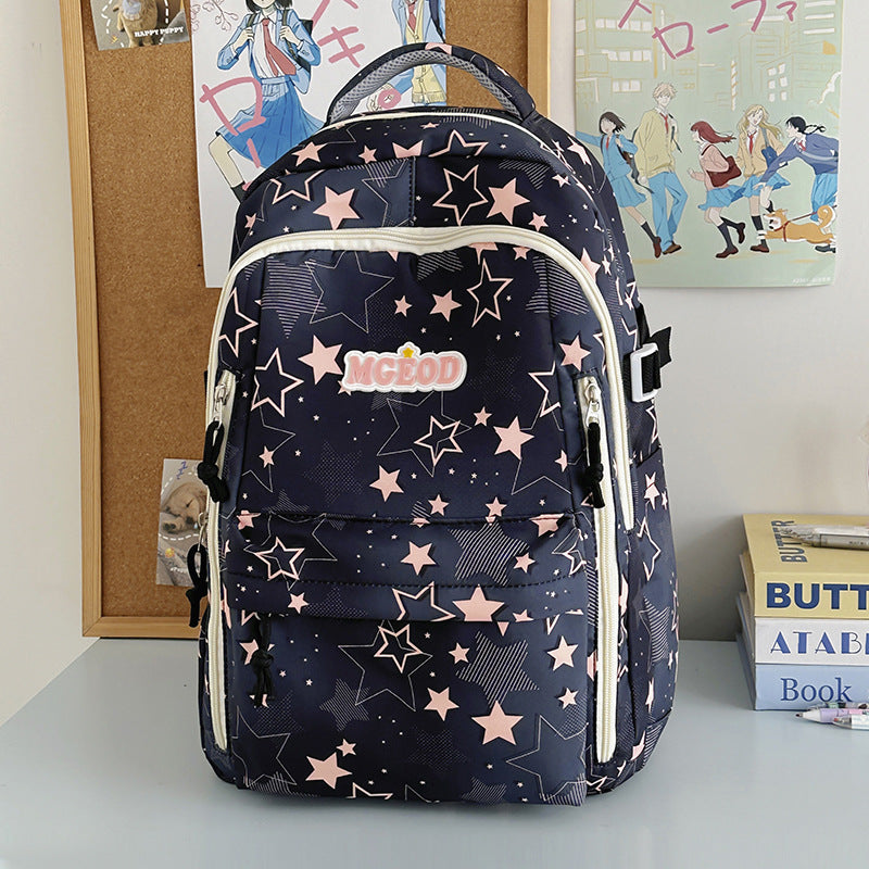 Sternenbedruckter Multifunktionsrucksack Brehn