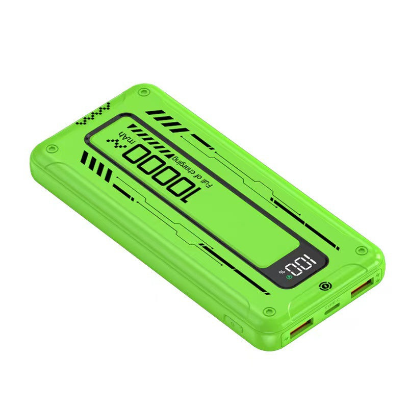 Robuste Powerbank mit Lcd-Anzeige Brehn