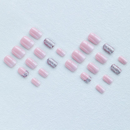 Glamourös Glitter Nagelkunst Set