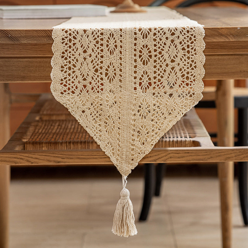Elegante Spitzen Tischläufer