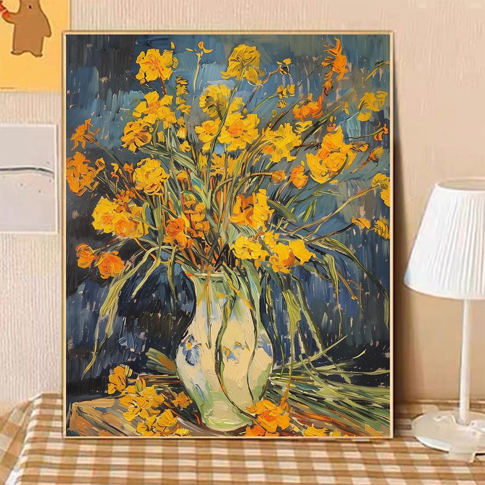 Artistische Florale Stillleben Leinwandkunst Brehn