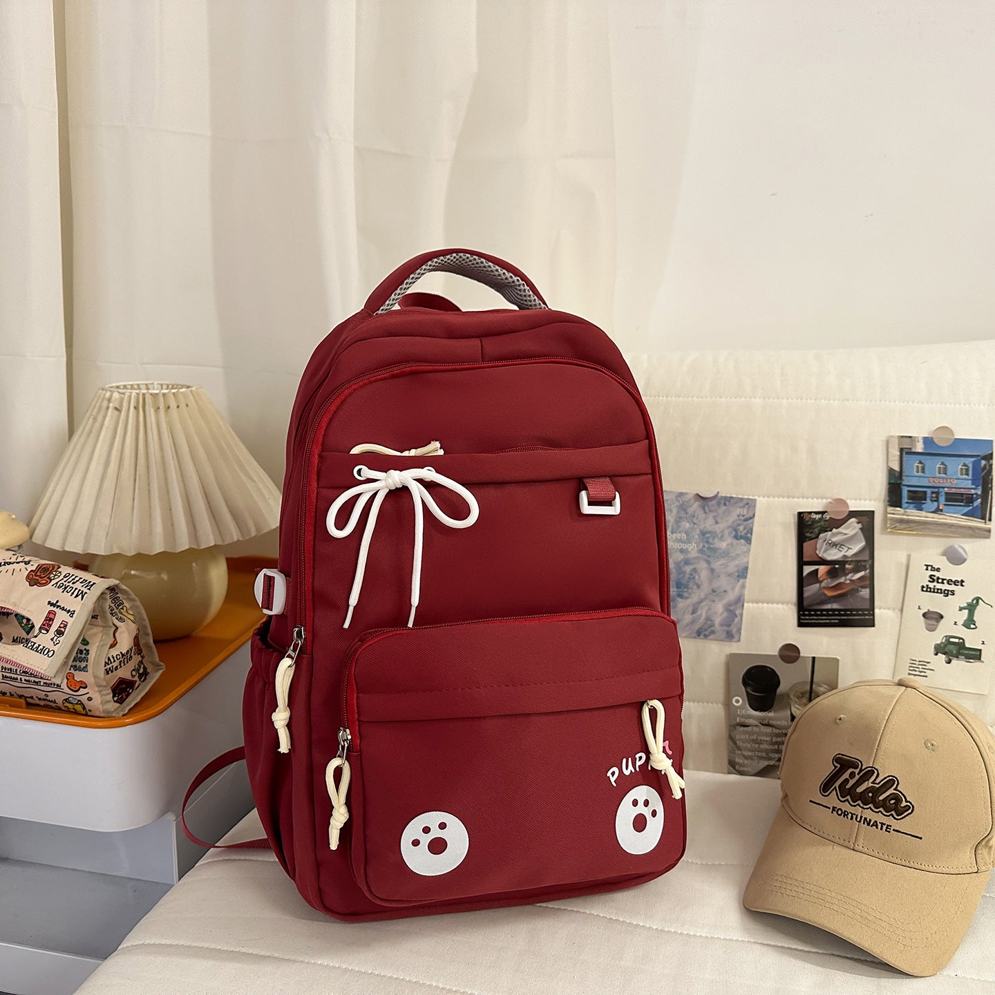 Verspielter Charakterdesign-Rucksack Brehn