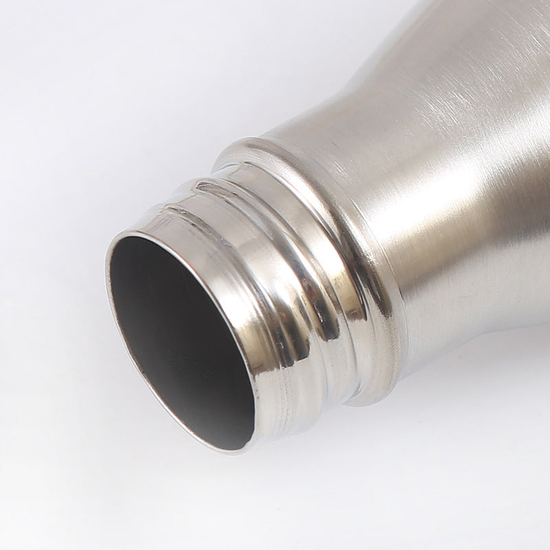 Damen stilvolle Edelstahl Isolierflasche mit Korkboden Brehn