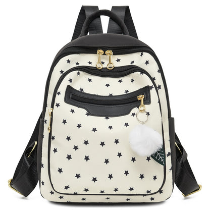 Chic Star gemusterter Rucksack Brehn