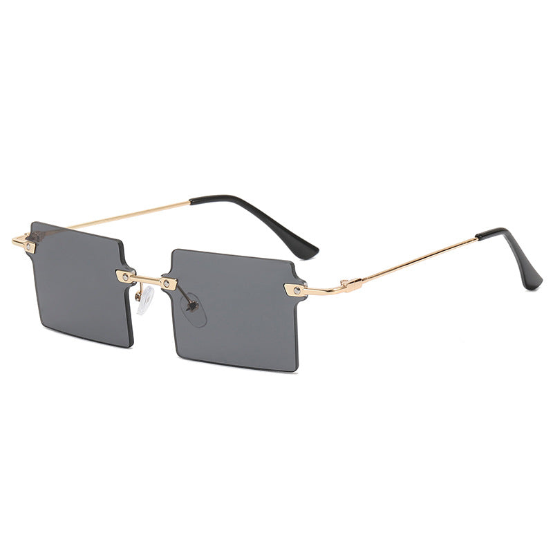 Damen modische oversized Sonnenbrille mit rechteckigem Design Brehn